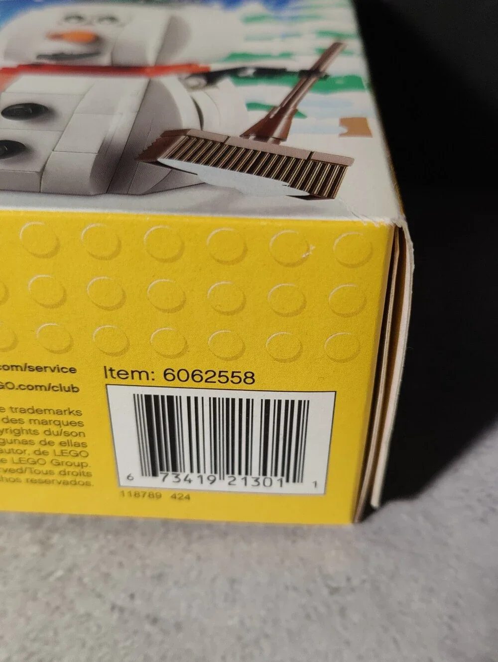 LEGO 40093 Snowman Christmas Holiday 2014 Retired NEW Sealed